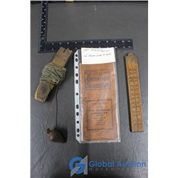 1927 "The Contractors Searchlight; Monarch Ruler; Antique Plumbob