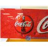Image 2 : Plexi Glass Coca-Cola Cooler Sign
