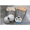 Image 1 : (2) Vintage Stools & Lady Kenmore Hair Dryer