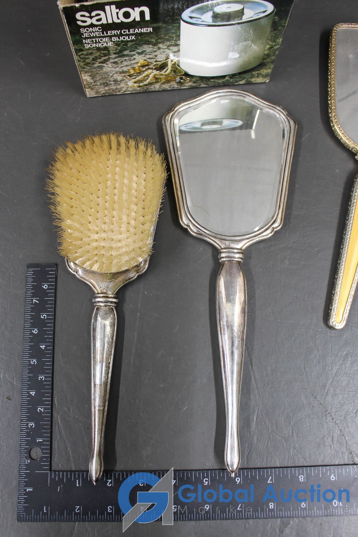 Salton Sonic Jewelry Cleaner & Vintage Vanity Set