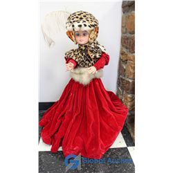 Vintage Eaton Store Display Motion Christmas Dolls (BID PRICE TIMES 2)