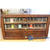 Image 1 : Richardson Silk Co. Oak 3 Drawer Thread Cabinet