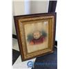 Image 1 : Framed Baby Picture - 30x26 Inches
