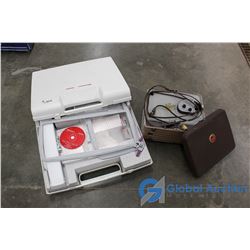 Kodak Brownie 300 Movie Projector & Husqvarna Viking Mega Hoop Upgrade Embroidery System 5 Version 5
