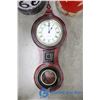 Image 2 : Tin Pail Seats & Battery Operated Wall Clock