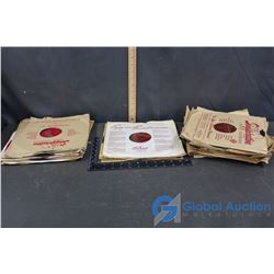 Box of 78 rpm Records