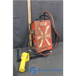 Vintage Reid Minivolt Vehicle Mounted Battery Booster