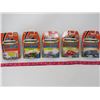 Image 1 : LOT OF 5 MATCHBOX CARS (HERO CITY) *LAND ROVER 90, WAVE RUNNER, RUMBLE DOZER, ETC)