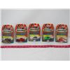 Image 1 : LOT OF 5 MATCHBOX CARS (HERO CITY) *RUMBLE DOZER, AUTO SHUTTLE, CAP N' COP, SQUAD RUNNER & HOT HEAD*