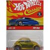 Image 4 : LOT OF 5 HOT WHEELS TOY CARS (1963 CORVETTE, 1963 T-BIRD, ANGLIA PANEL TRUCK VW BUG & '52 CHEVY TRUC