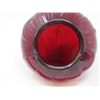 Image 2 : GLASS LAMP GLOBE (RED) *6"  X 3" OPENING DIAMETER* (NOTE: CHIP PICTURED)