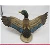 Image 3 : LOT OF 2 DUCKS (ONE CERAMIC AND ONE WOOD)