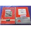 LOT OF ASSORTED MASSEY FERGUSON OPERATORS MANUALS