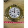 Image 1 : BRASS CLOCK (APPROXIMATLY 10 INCH DIAMETER)