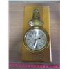 Image 3 : BRASS SHIPS BELL STRIKING CLOCK (QUARTZ MOVEMENT)