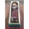 Image 1 : PORCELAIN DOLL (CENTURY COLLECTION) *25"* (COMES WITH DISPLAY STAND)