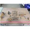 Image 1 : LOT OF TOOLS (VINTAGE) *SCREW DRIVERS, WRENCHES, METAL FUNNEL, ETC)