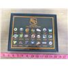 Image 1 : NHL COLLECTORS EDITION LOGO PINS (FRAMED) *10.5" X 8.5"*