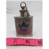 Image 3 : LOT OF 3 TORONTO MAPLE LEAF ITEMS (STUFFED SKATE, SALT AND PEPPER SHAKERS AND KEY CHAIN FLASK)