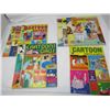Image 1 : LOT OF 10 ADULT CARTOON BOOKS (VINTAGE) *3 X CARTOON CAPERS, 4 X COMEDY CAPERS, ETC*