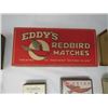 Image 5 : LOT OF 17 MATCH BOXES (EDDY MATCHES) * SOME CONTAIN MATCHES*