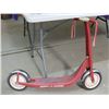 Image 1 : RADIO FLYER SCOOTER (CHROME FENDERS) *37" LONG X 19" HIGH* (VINTAGE)