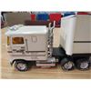 Image 3 : LOT OF 2 SEMI TRUCK TOYS (1 METAL FORD W/REMOVEABLE TRAILER) *CANADIAN TIRE TANKER IN BOX-REMOTE CON