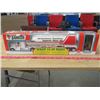 Image 4 : LOT OF 2 SEMI TRUCK TOYS (1 METAL FORD W/REMOVEABLE TRAILER) *CANADIAN TIRE TANKER IN BOX-REMOTE CON