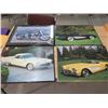 Image 1 : LOT OF 4 VEHICLE PICTURES (IN FRAMES) *20" X 15.5"*