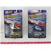 Image 1 : LOT OF 2 JOHNNY LIGHTNING CARS ( STOCK CAR LEGENDS BUDDY BAKER AND DARRELL WALTRIP)