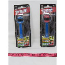 LOT OF 2 PEZ CANDY DISPENSORS (NASCAR COLLECTIBLES)