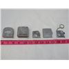 Image 4 : LOT OF 5 MEASURING TAPES (1980'S)