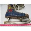 Image 3 : FAGAN HOCKEY SKATES (BOOT MANUFACTURED ENGLAND) *BLADES CANADA* (1950)