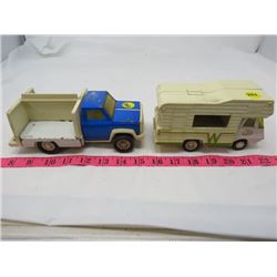 TONKA WINNIBEGO AND TONKA DELIVERY TRUCK (TIN)