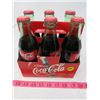 Image 1 : LOT OF 6 GREEN COCA-COLA BOTTLES (UNOPENED)