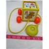 Image 2 : LOT OF 3 FISHER PRICE TOYS (1960'S)
