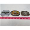 Image 1 : LOT OF 3 VINTAGE BELT BUCKLES (1960'S)