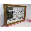 Image 1 : FRAMED CORVETTE MIRROR (25TH ANNIVERSARY) *24" X 18"*