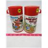 Image 1 : LOT OF 2 THERMOS'S (WALT DISNEY AND MICKEY MOUSE CLUBHOUSE)
