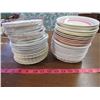 Image 1 : LOT OF ASSORTED SAUCERS (47 IN TOTAL)
