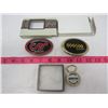 Image 1 : LOT OF BELT BUCKLES (WITH KEY CLASP) *CANADIAN ENERGY SERVICES, PREMAY EQUIPMENT, PREMAY EDMONTON, E