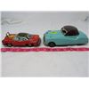 Image 1 : LOT OF 2 VEHICLES (FIRE DEPARTMENT & TEAL CAR)