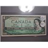Image 1 : ONE DOLLAR REPLACEMENT BILL (RARE M/Y PREFIX) *1954* (CANADA)