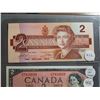 Image 4 : LOT OF 3-2 DOLLAR BILLS (1954, 74, 86) (CANADA)