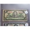 Image 3 : LOT OF 2-ONE DOLLAR BILLS (1937) *COYNE AND GORDON SIGNATURES* (CANADA)