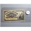 Image 1 : SHINPLASTER (.25 CENT BILL) *1900* (COURTNEY) *CANADA*