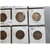 Image 3 : LOT OF 12-FIFTY CENT COINS (ASSORTED DATES) *CANADA*