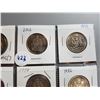 Image 4 : LOT OF 12-FIFTY CENT COINS (ASSORTED DATES) *CANADA*