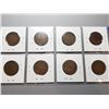 Image 5 : LOT OF 8- LARGE PENNIES (1913-1920) *CANADA*