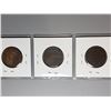 Image 5 : LOT OF 3- LARGE PENNIES (1859, 76, 81) *CANADA*